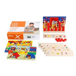 TOYS FOR LIFE KITA-PAKET Zahlen & Formen, ab 3 Jahre <span style="color:red;">Sonderpreis!</span>