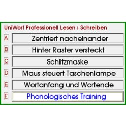 Universelles Worttraining Professionell (Einzellizenz) UniWort