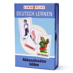 LingoCards Deutsch Lernen: Akkusativsätze bilden