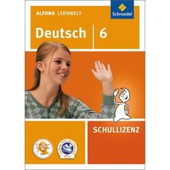 Alfons Lernwelt Deutsch 6 Schullizenz, DVD-ROM