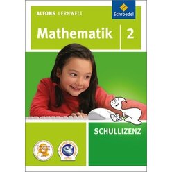 Alfons Lernwelt Mathematik 2 Schullizenz, DVD-ROM