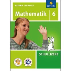 Alfons Lernwelt Mathematik 6 Schullizenz, DVD-ROM