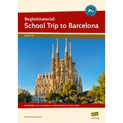 Begleitmaterial: School trip to Barcelona B1+, Buch, 8.-10. Klasse