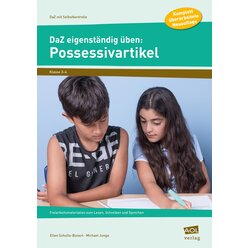 DaZ eigenstndig ben: Possessivartikel - GS, Heft, 3.-4. Klasse