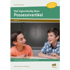 DaZ eigenstndig ben: Possessivartikel - SEK, Heft, 5.-8. Klasse