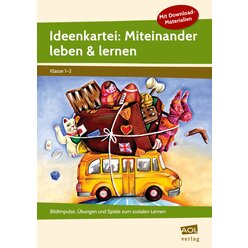 Ideenkartei: Miteinander leben & lernen, Buch, 1.-2. Klasse