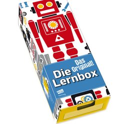 AOL Lernbox DIN A8, Design: Roboter, 15er-Paket