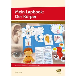 Mein Lapbook: Der Krper, Heft, 1. bis 4. Klasse