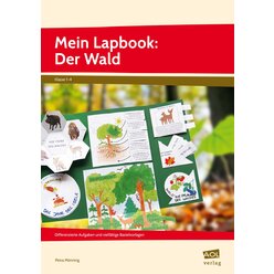 Mein Lapbook: Der Wald, Heft, 1.-4. Klasse