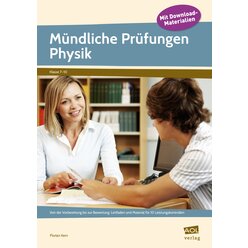 Mndliche Prfungen Physik, Buch, 7. bis 10. Klasse