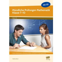 Mndliche Prfungen Mathematik, Buch, 7.-10. Klasse