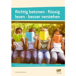 Richtig betonen - flssig lesen - besser verstehen, Buch, 3. und 4. Klasse