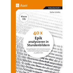 40 x Epik analysieren in Stundenbildern 7-8