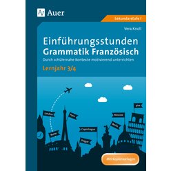 Einfhrungsstunden Grammatik Franzsisch Lj. 3-4