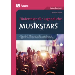 Frdertexte fr Jugendliche - Musikstars