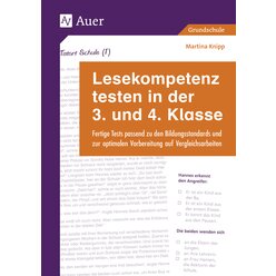 Lesekompetenz testen in der 3. und 4. Klasse