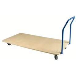 Mattentransportwagen Standard BLAU 200 x 100 cm mit MDF