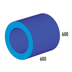 Rhre MAXI blau/hellblau, ca 600x600 Durchmesser, ab 4 Jahre