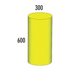 Zylinder MAXI gelb, 34-075-12, ab 4 Jahre