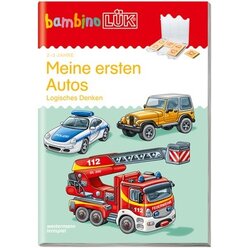 bambinoLK Meine ersten Autos, Heft, 2-3 Jahre