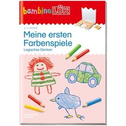 bambinoLK Meine ersten Farbenspiele, Heft, 2-3 Jahre