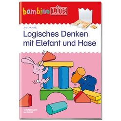 bambinoLÜK Logoisches Denken Elefant und Hase, Übungsheft, 3-5 Jahre