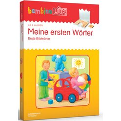 bambinoLK Set - Meine ersten Wrter, Heft inkl. Lsungsgert, ab 2 Jahre