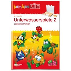 bambinoLK Unterwasserspiele 2, bungsheft, 3-5 Jahre