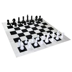 Garten-Schach-Set in Tragetasche