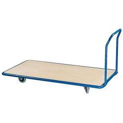 Mattentransportwagen Elefant BLAU 200x100 cm mit Holzplatte