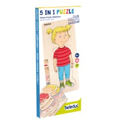 Krper-Puzzle Mdchen, ab 4 Jahre
