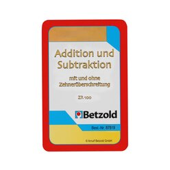 Addition/Subtraktion bis 100, Kartensatz zum magischen Zylinder, 7-9 Jahre