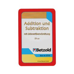 Addition/Subtraktion bis 20 mit Zehnerberschreitung, Kartensatz, 6-8 Jahre