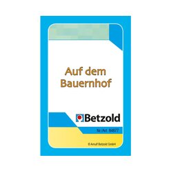 Auf dem Bauernhof - Kartensatz fr den Magischen Zylinder, 5-8 Jahre