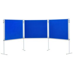 Compra Profi-Stellwnde Komplett-Set A: Tafelreihe, Stoffbezug blau