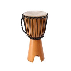 bel-O-ton Djembe mit Standbeinen 60 cm hoch, Percussionsinstrument, ab 3 Jahre