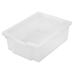 Gratnells Materialbox, mittel, Transparent HxBxT: 15x31,2x42,7 cm