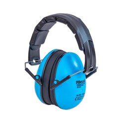 Kindergehörschutz gegen Lärm, blau