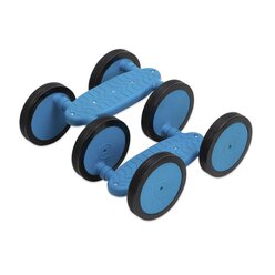 Maxi-Roller blau, Doppel-Pedalroller, ab 5 Jahre