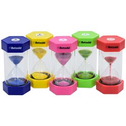 Sanduhren-Set Shorttimer (1, 2, 3, 5 min. und 30 sec.)