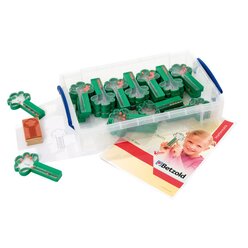 Klassensatz Schttelbume mit Stempel und Kopiervorlagen, 5-8 Jahre
