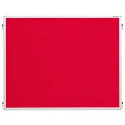 Compra Stellwand Einhngetafel - Stoffbezug, 120 x 150 cm, rot (ohne Stative)