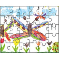 Blanko-Puzzle, 10 St�ck, 3-99 Jahre