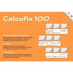 Calcufix 100, mathematische Puzzle-Spiele, 2.-3. Klasse