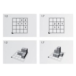 Cubo Set 2, Aufgabenkarten (ohne Holzwrfel), 4-14 Jahre