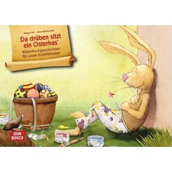 Kamishibai Bildkartenset - Da drben sitzt ein Osterhas', 2-6 Jahre