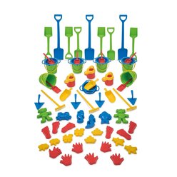 Classic Sandspiel Sortiment, 64 Teile