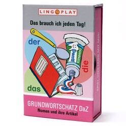 Grundwortschatz DaZ - Das brauch ich jeden Tag!, Kartenspiel, ab 5 Jahre