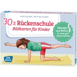 30x Rckenschule. Bildkarten fr Kinder, ab 4 Jahre