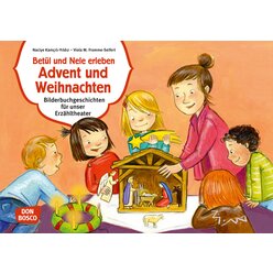 Kamishibai Bildkartenset - Betl und Nele erleben Advent und Weihnachten, 4-7 Jahre